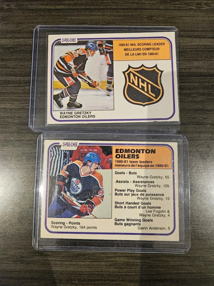 Wayne Gretzky 1980-81 O-Pee-Chee Hockey Card