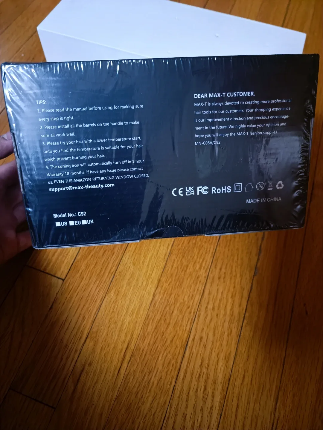 New MAX-T 5-in-1 Hair Curling Set image indicator(4)