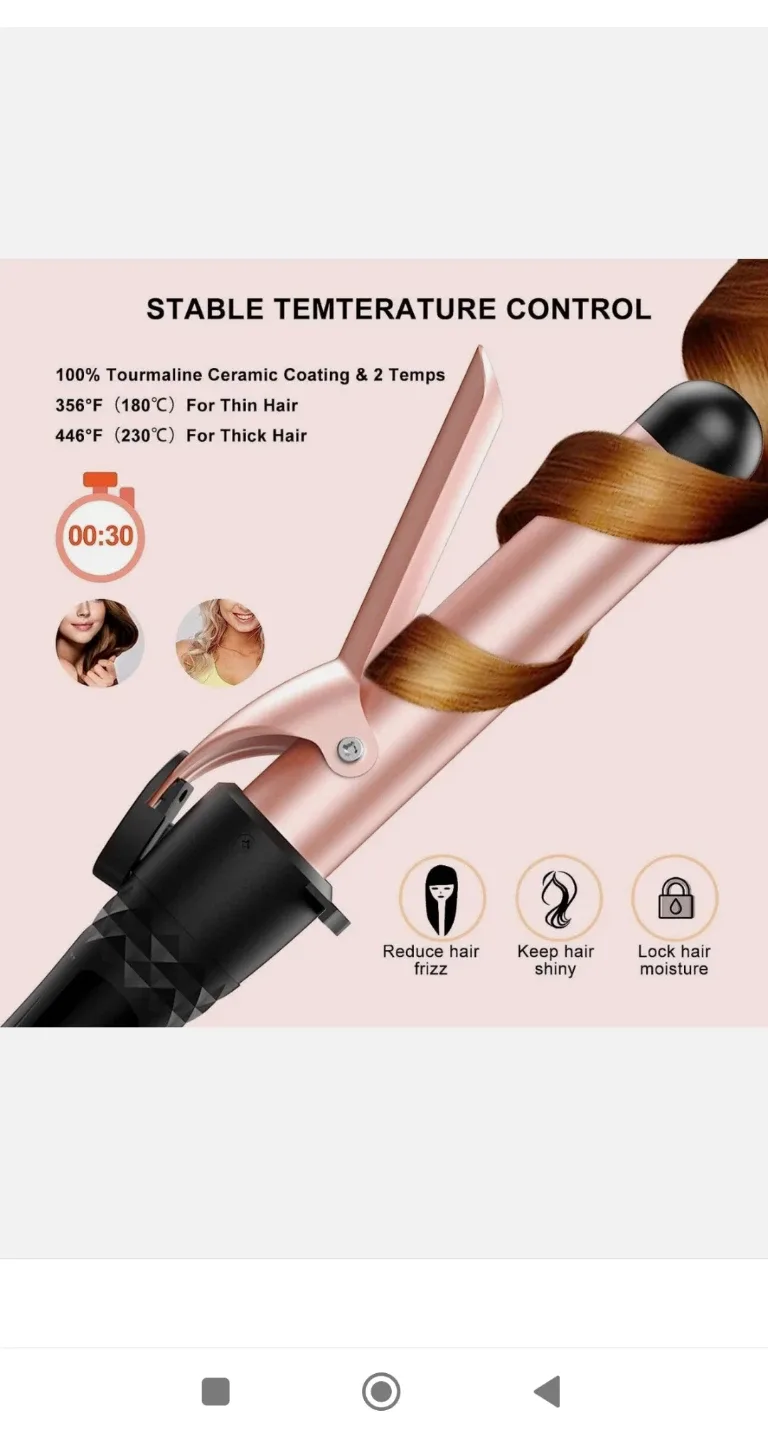 New MAX-T 5-in-1 Hair Curling Set image indicator(9)