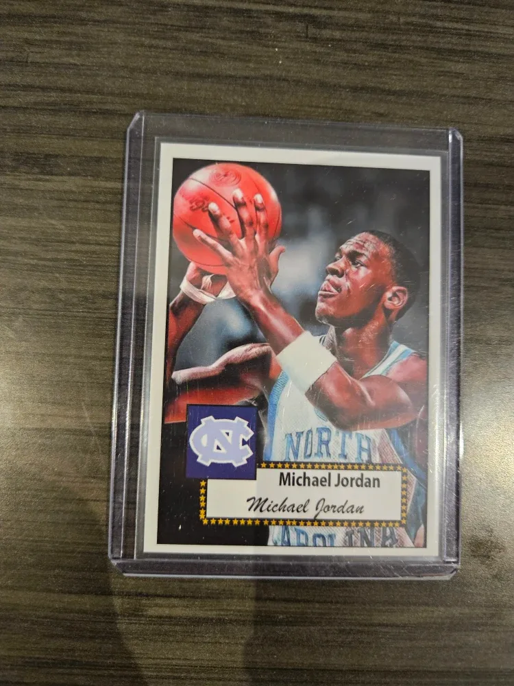 Michael Jordan Collegiate Record Card