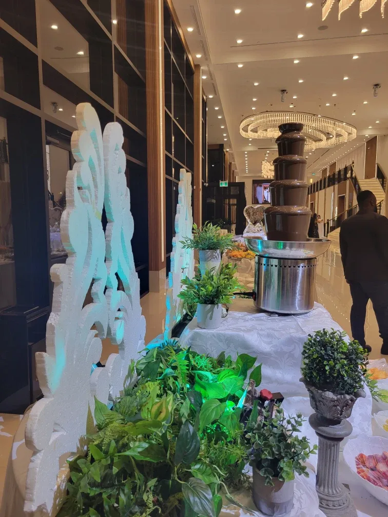 Chocolate Fountain with Fruits Carving image indicator(7)