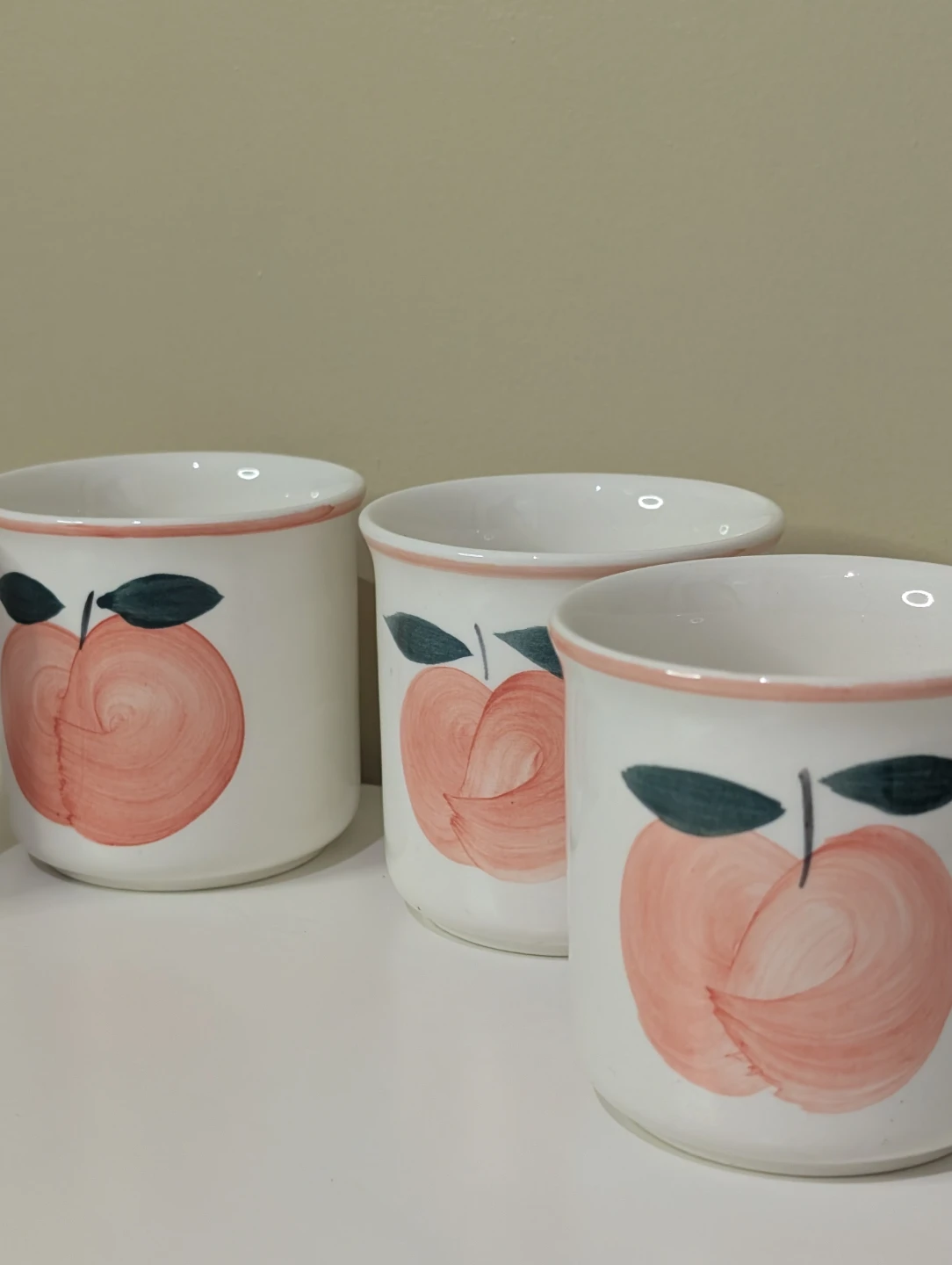 Gibson Housewares Peach Mugs - Set of 4 - photo 3