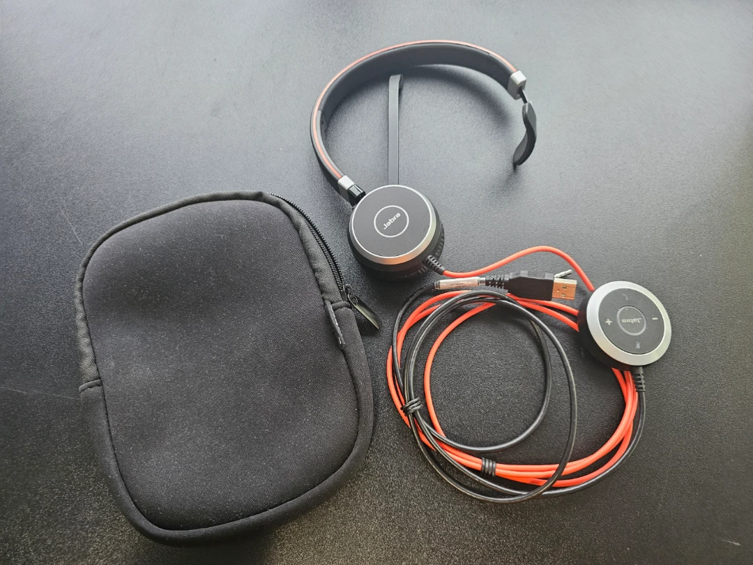 Jabra Evolve 65 MS Headset w/ Case