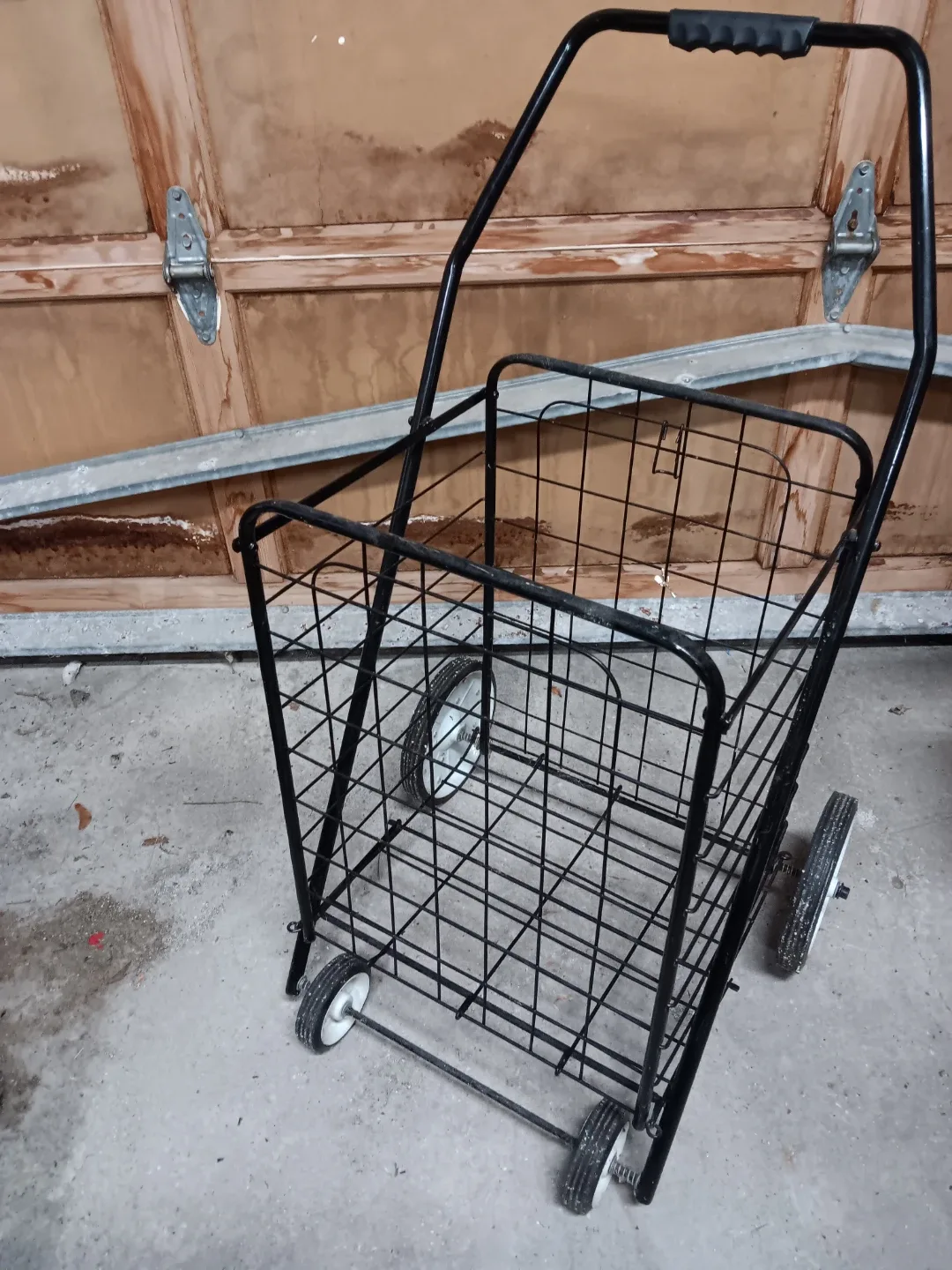 Folding Shopping Cart #cleanout