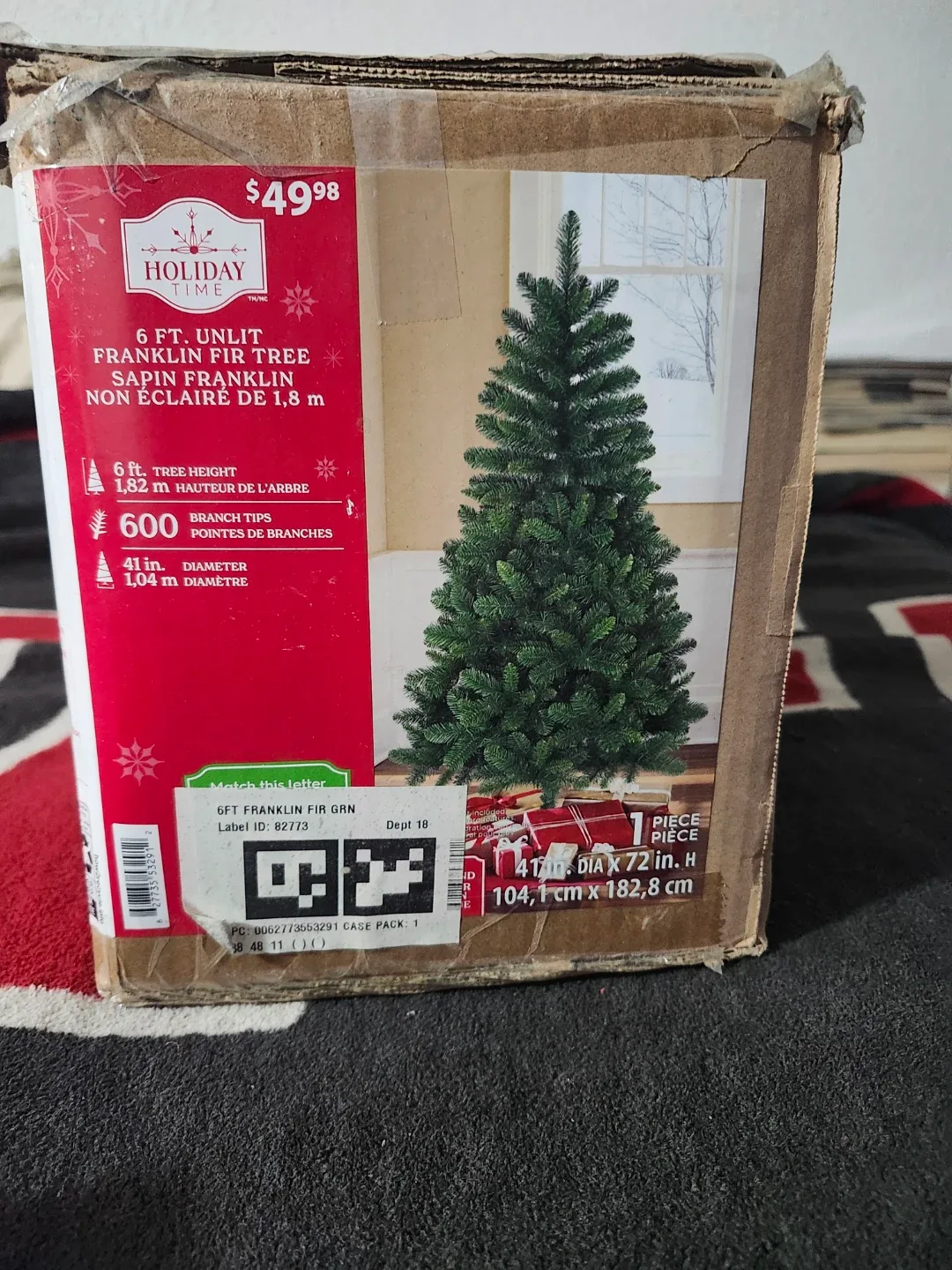 Christmas Tree no lights