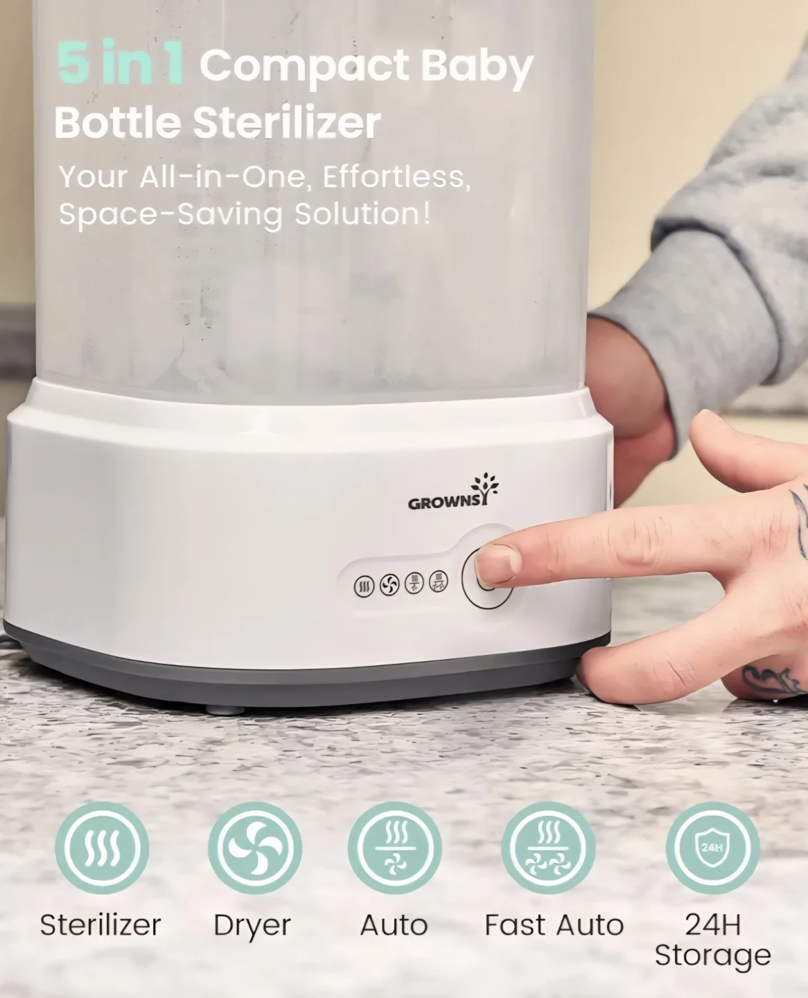 Bottle Sterilizer & Dryer Compact - photo 4