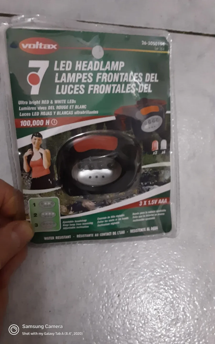 Voltax 7 LED Headlamp - New in Package