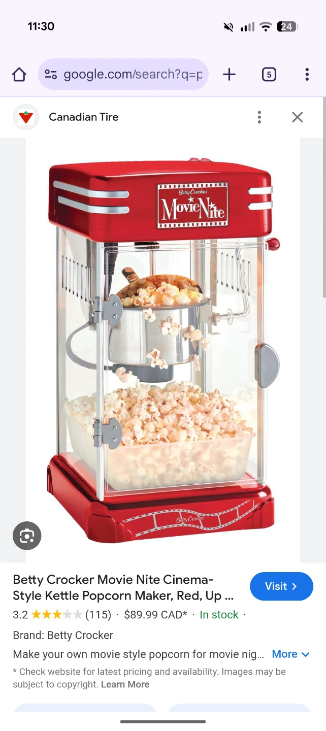 Betty Crocker Movie Nite Kettle Popcorn Maker - photo 4