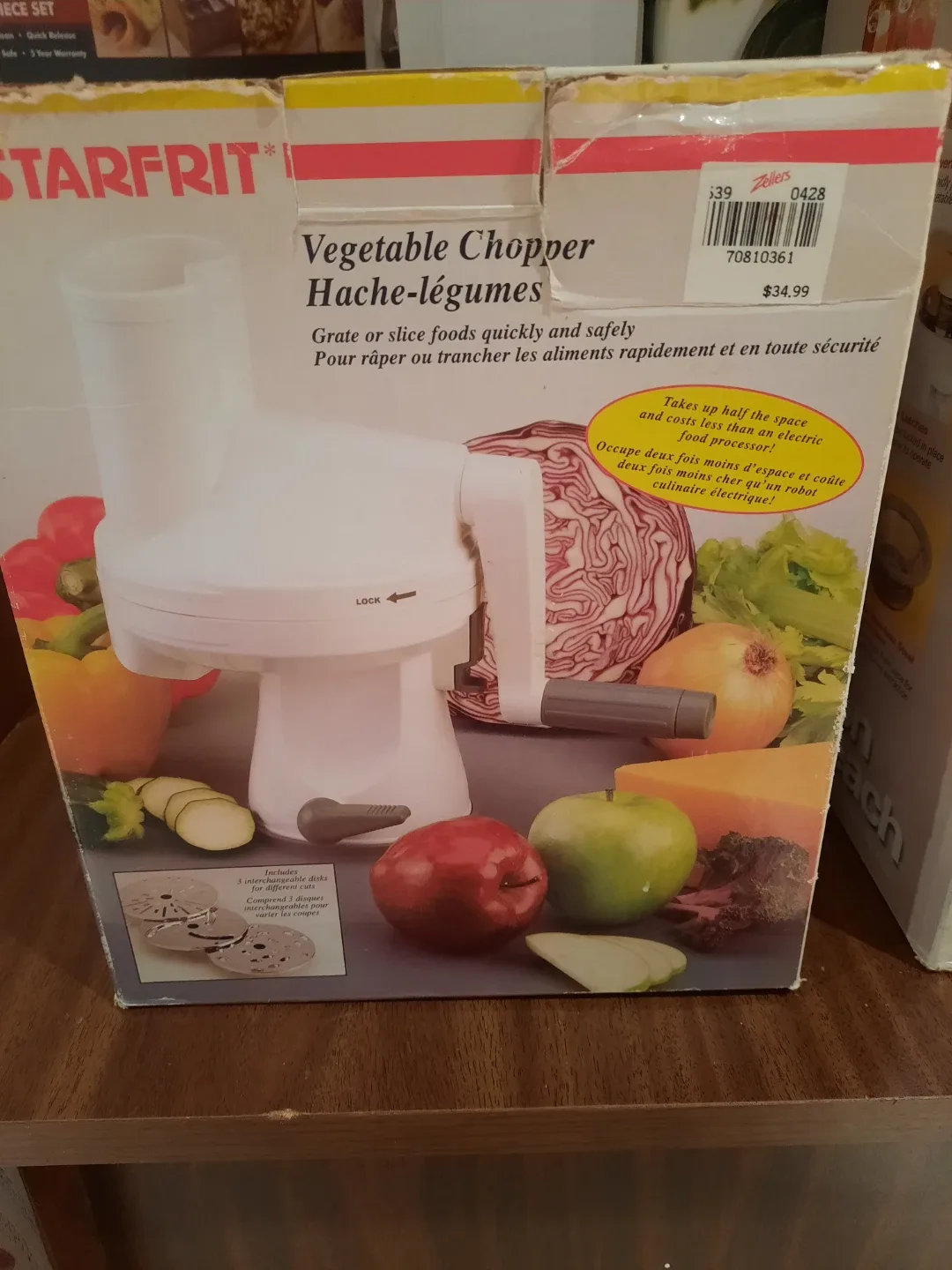Starfrit Vegetable Chopper - New in Box!