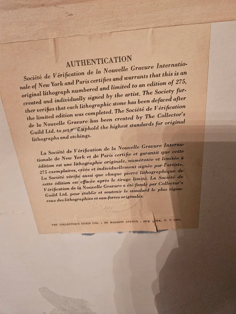 The Collector's Guild Ltd. Framed Lithograph image indicator(2)