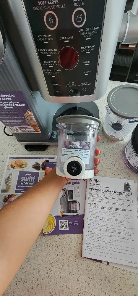 Ninja CREAMi Soft Serve Ice Cream Maker image indicator(2)