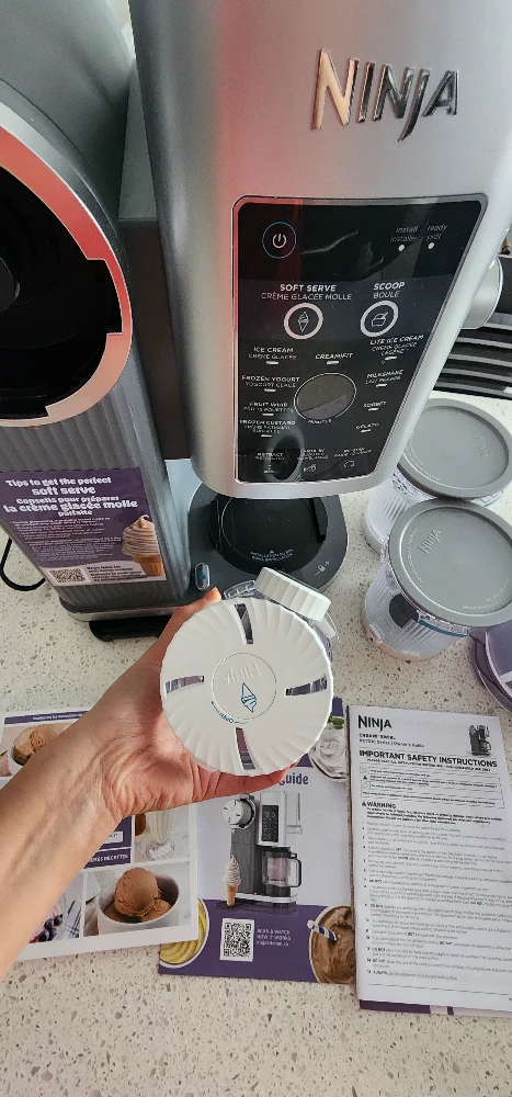 Ninja CREAMi Soft Serve Ice Cream Maker - photo 4