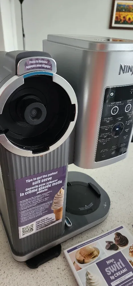 Ninja CREAMi Soft Serve Ice Cream Maker image indicator(5)
