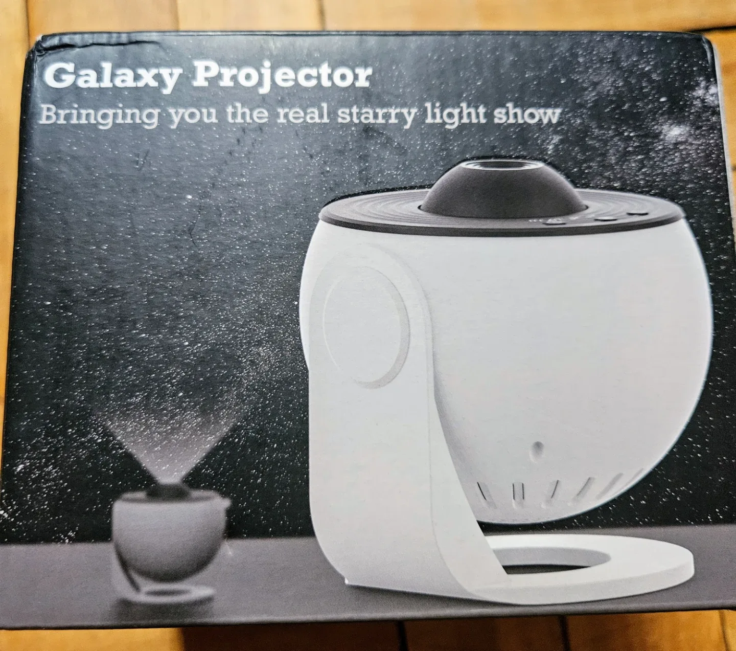 BNIB)Galaxy Projector - Starry Light Show image indicator(3)
