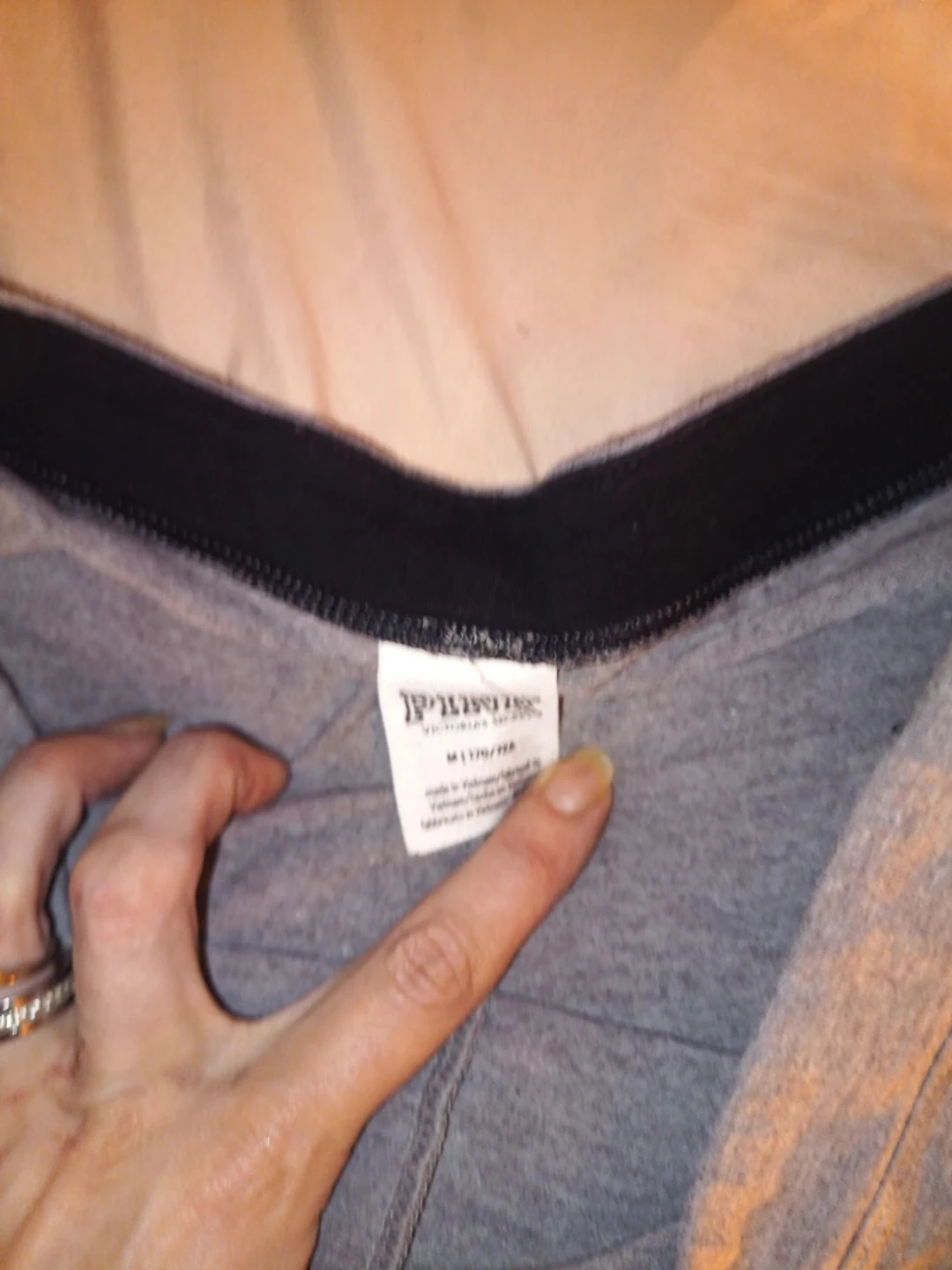 PINK Victoria's Secret Gray Jogger Pants Size M - photo 5