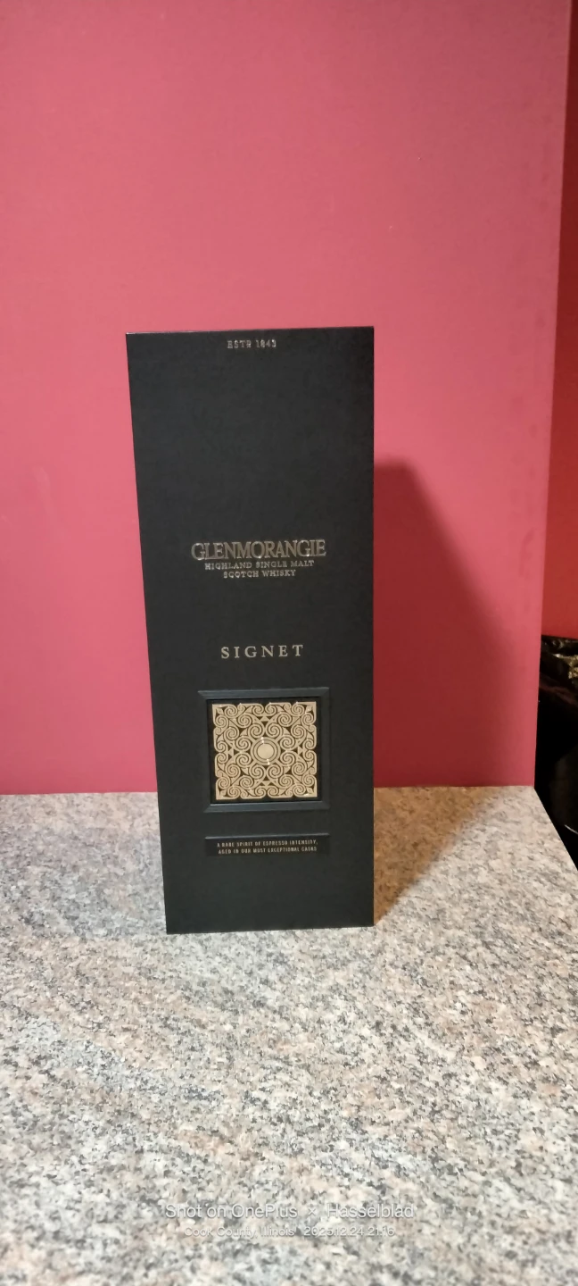 Empty Bottle and Box Glenmorangie Signet Single - photo 3
