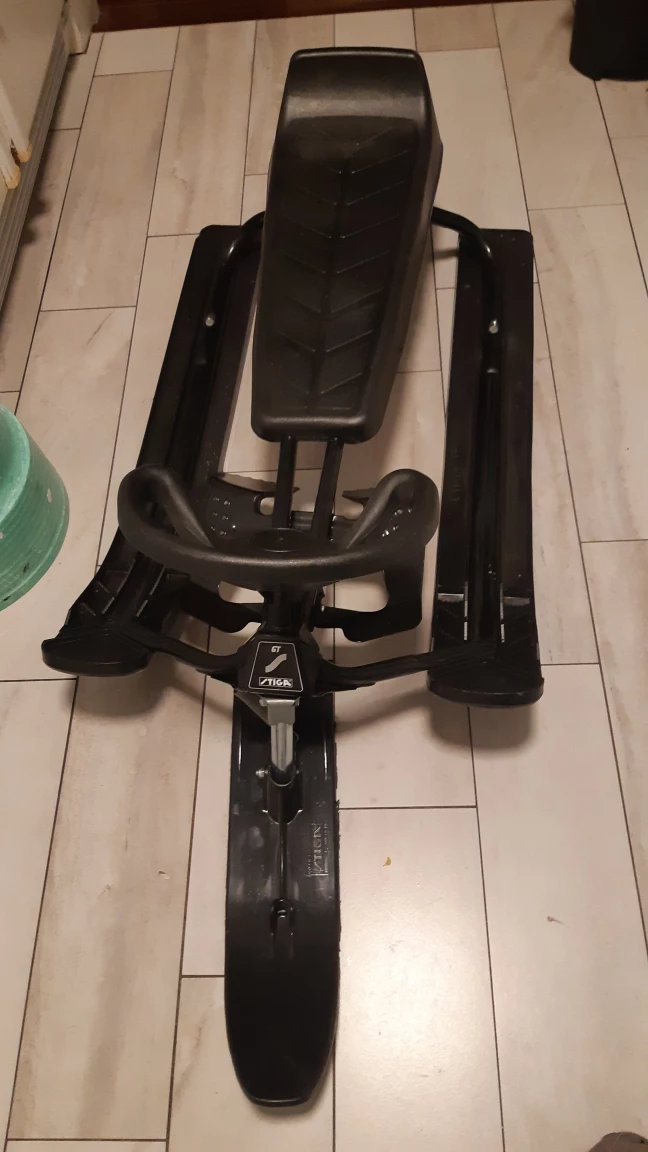 STIGA Snowracer GT Snow Sled - Black
