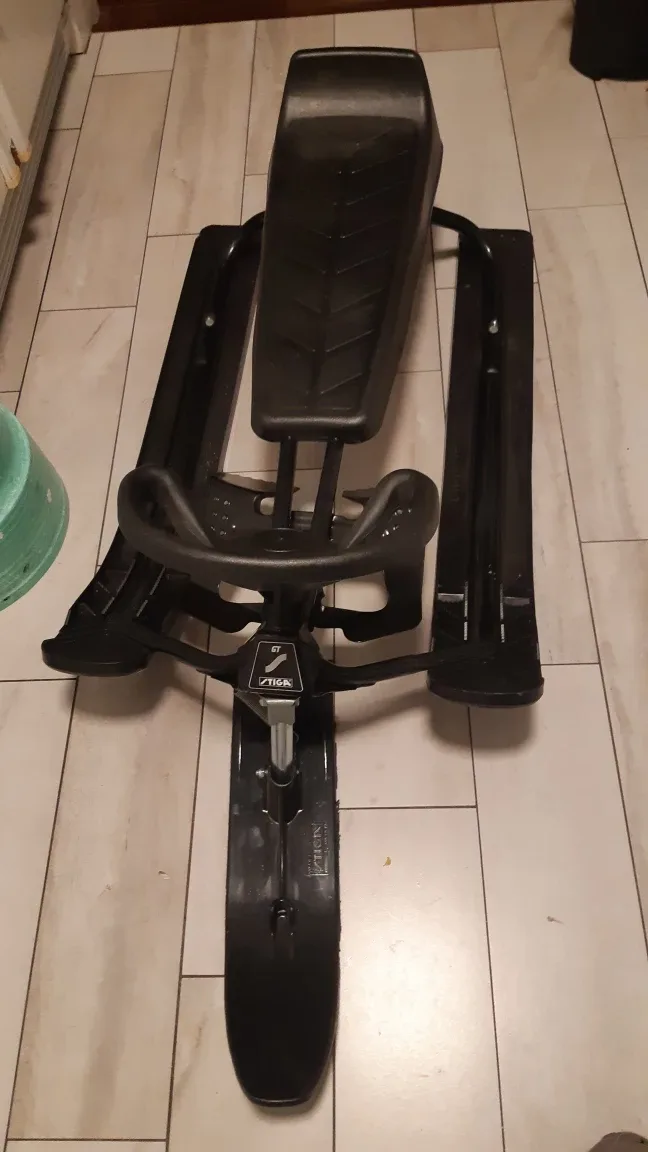STIGA Snowracer GT Snow Sled - Black