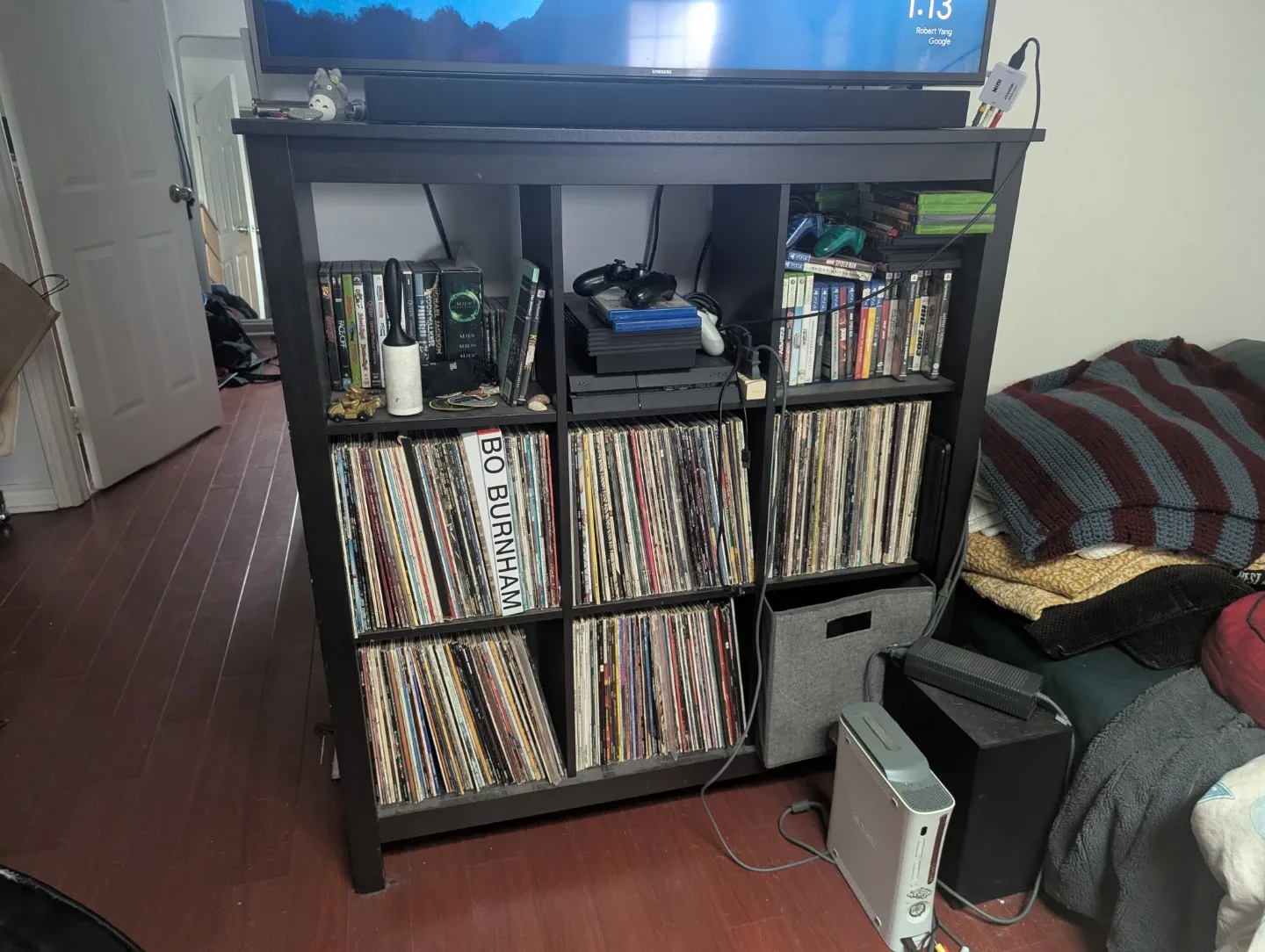 Ikea Black Shelving Unit