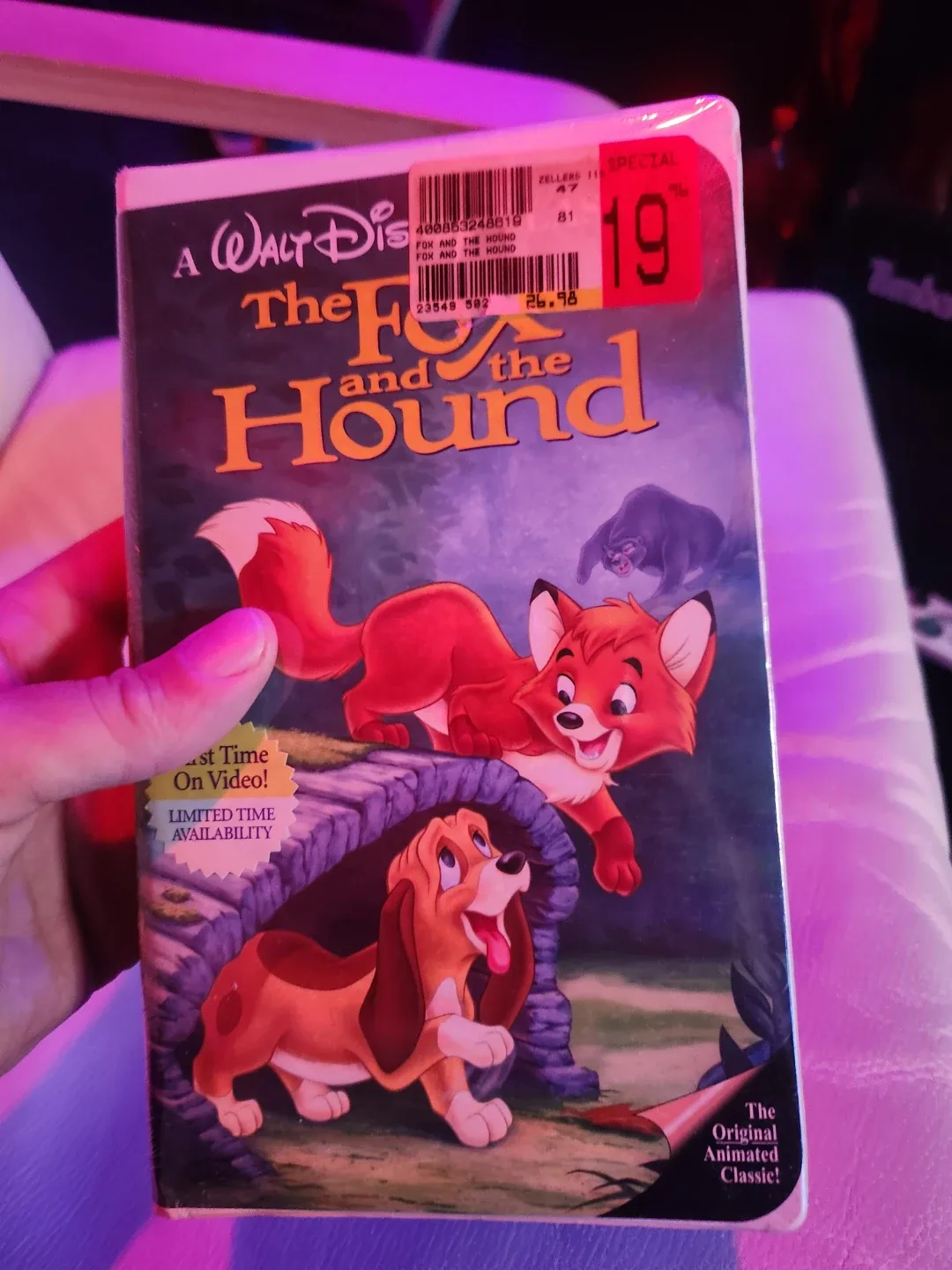 Walt Disney's The Fox and the Hound VHS