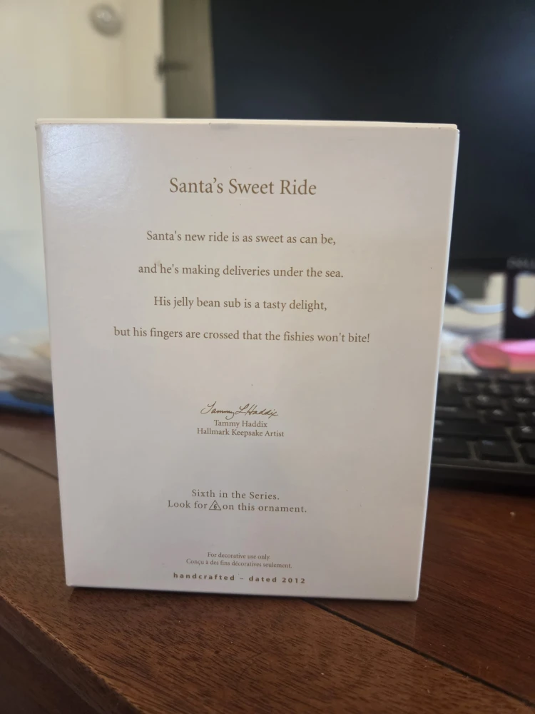 Hallmark Keepsake Ornament - Santa's Sweet Ride #Cleanout - photo 2