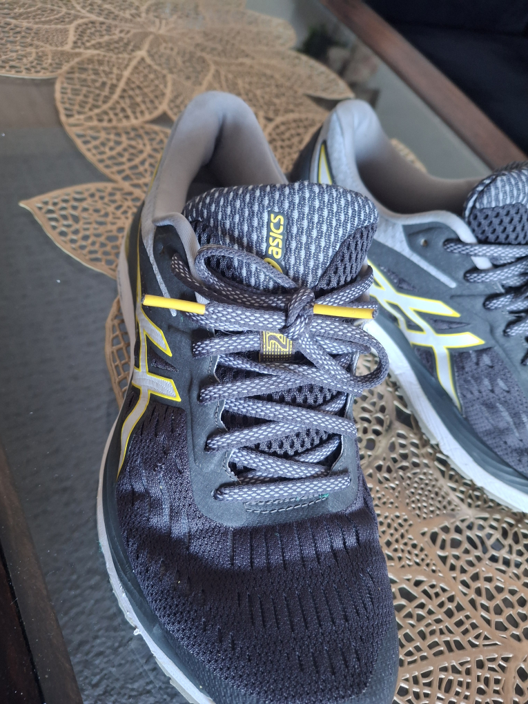 Asics Gel-Cumulus 20 Running Shoes - Grey/Yellow - photo 2