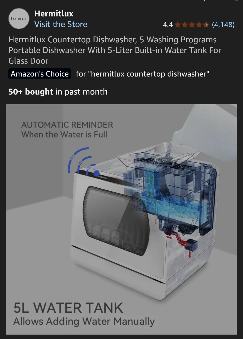 Counter top dish washer/ no drilling needed - photo 4