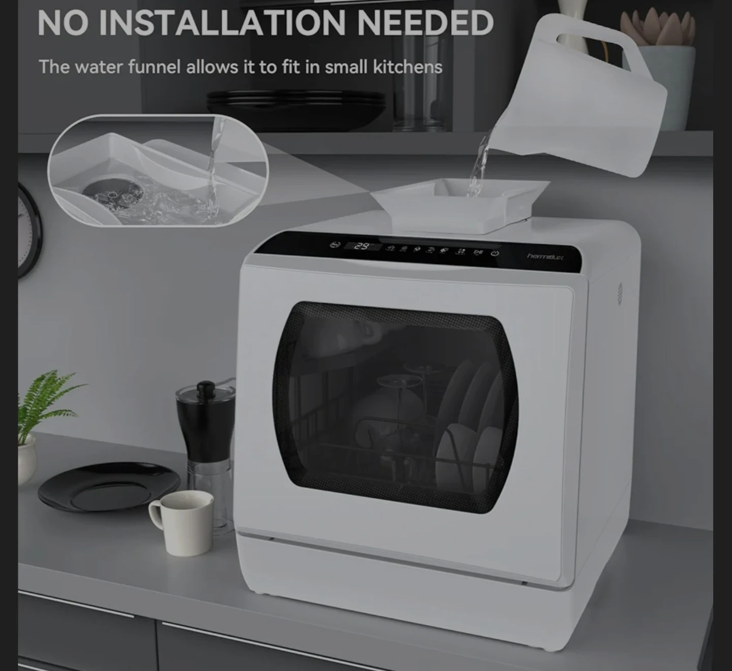 Counter top dish washer/ no drilling needed - photo 5