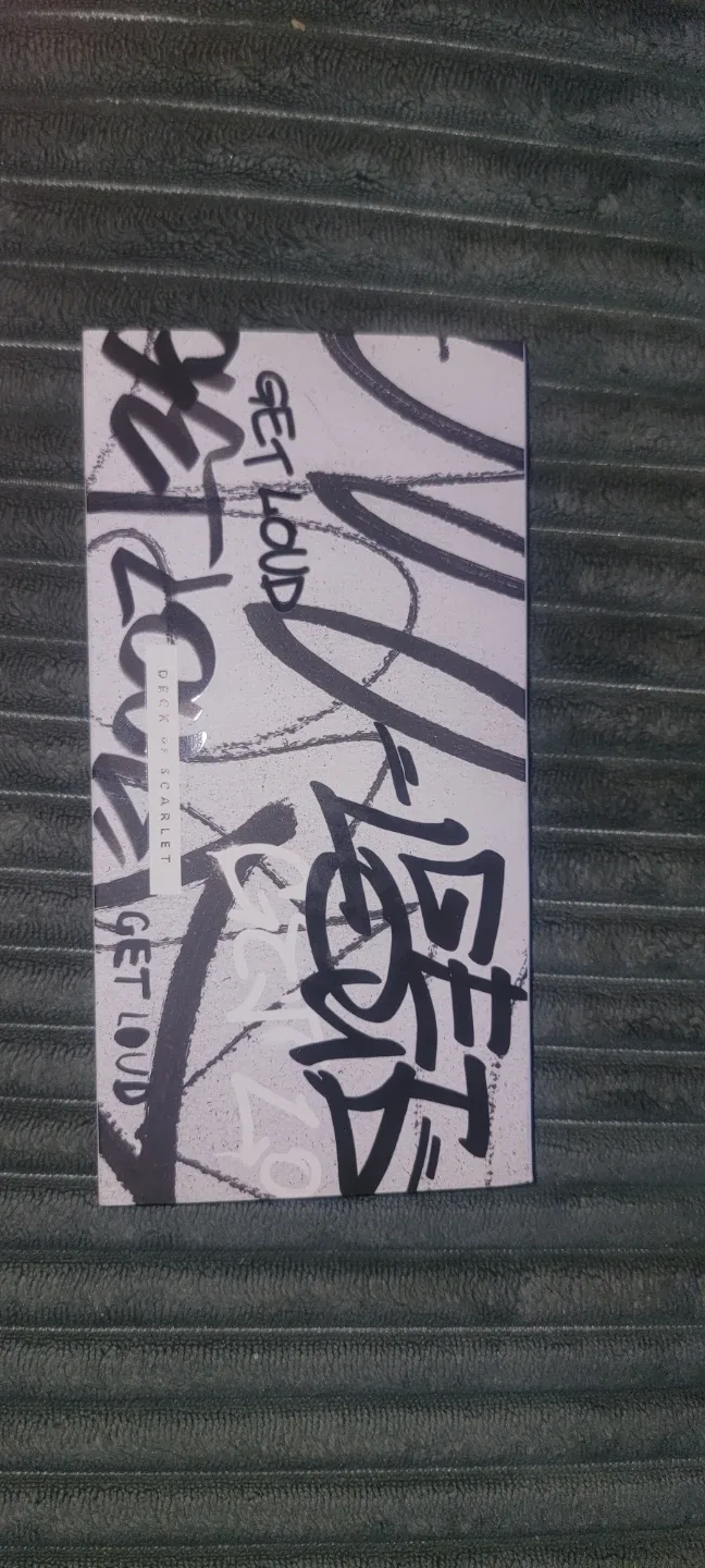 Deck of Scarlet Nightlife & Nerve Eyeshadow Palette