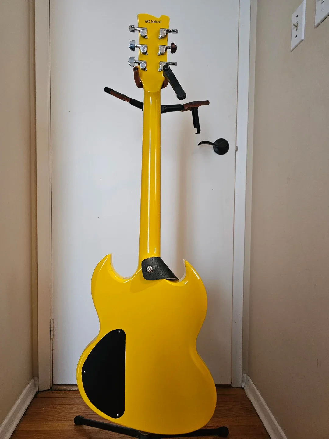 WestCreek Guitars Yellow Electric Guitar image indicator(4)