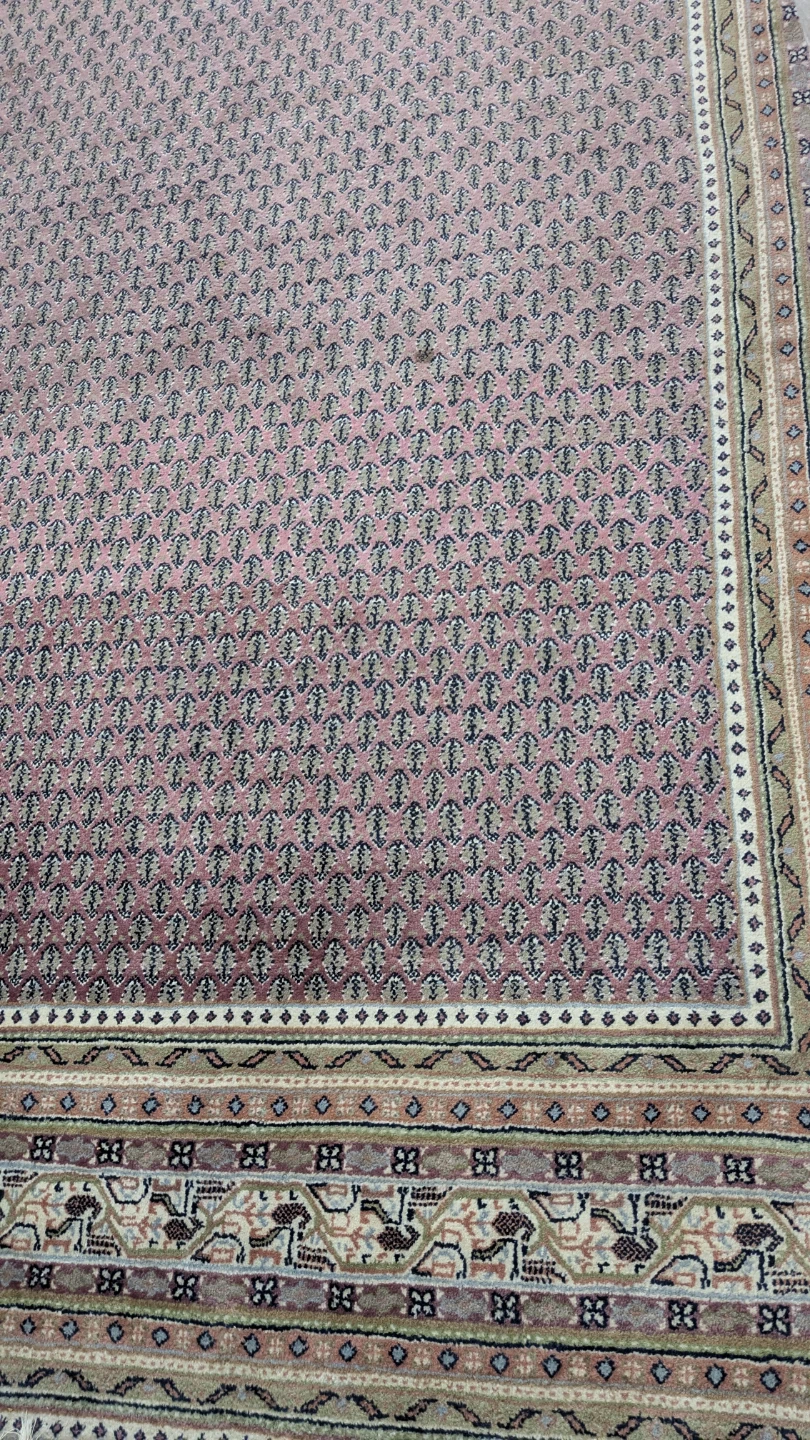 Pink Patterned Rug