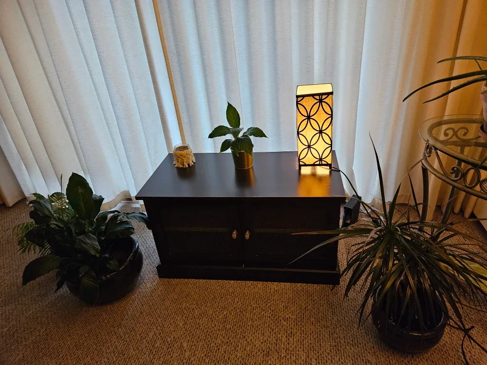 TV console with storage image indicator(2)