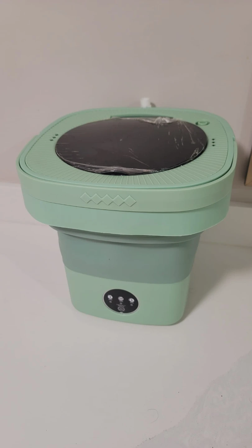Portable Folding Washing Machine with Spin basket