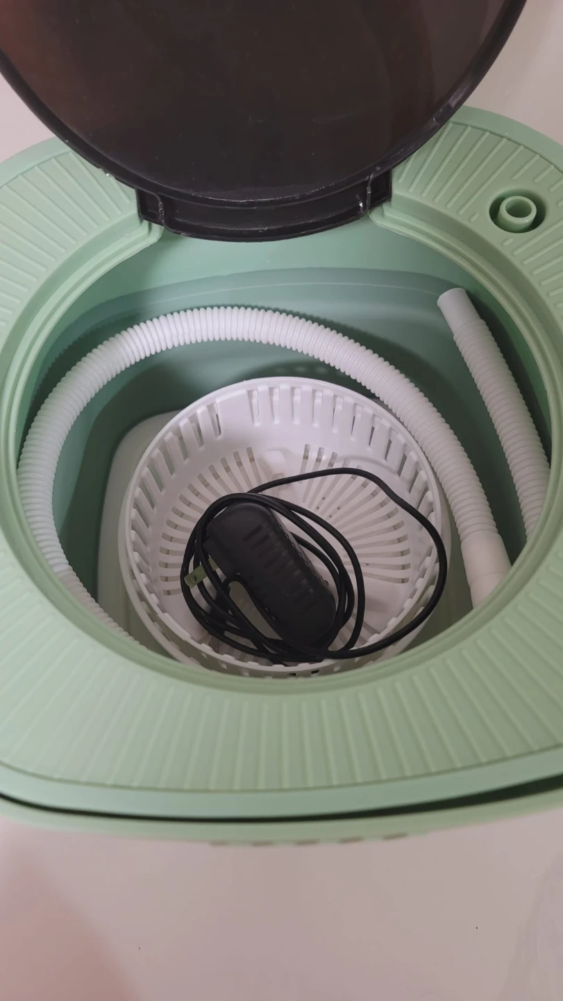 Portable Folding Washing Machine with Spin basket - photo 2