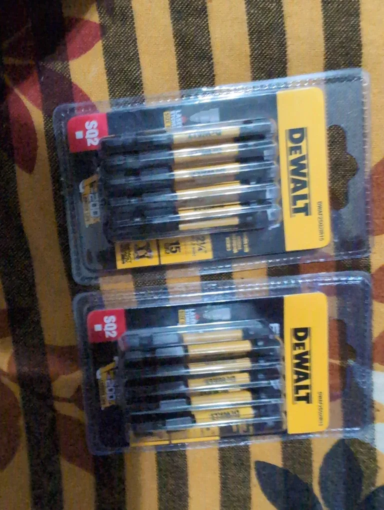 New DeWalt FLEXTORQ SQ2IR15 Impact Ready Bits