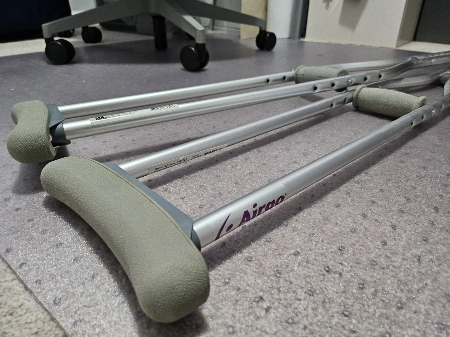 Airgo Forearm adjustable Crutches Model 720-785