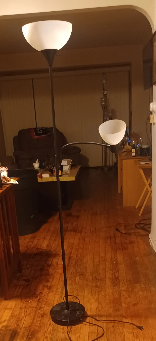 3-Light Floor Lamp & 2 bulb lamp - photo 5