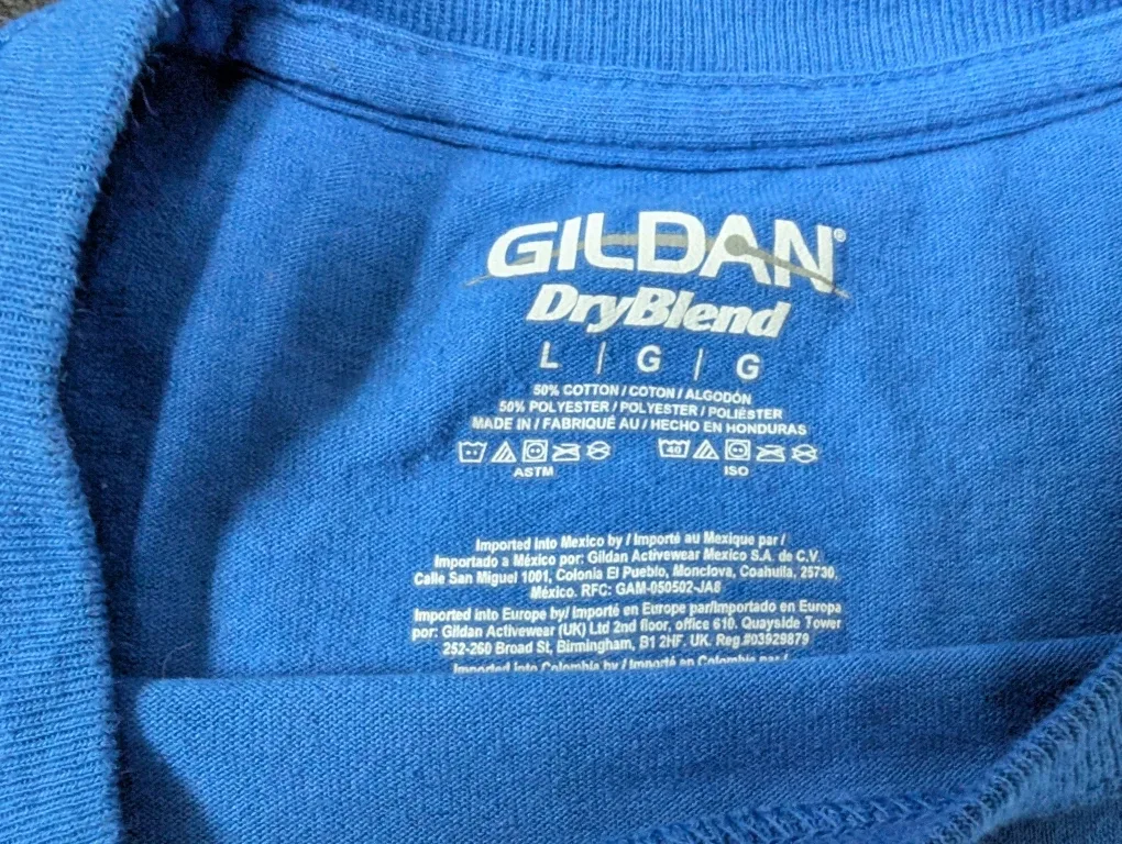 Custom Gildan DryBlend 'I ❤️ Beer' T-Shirt - Large image indicator(3)