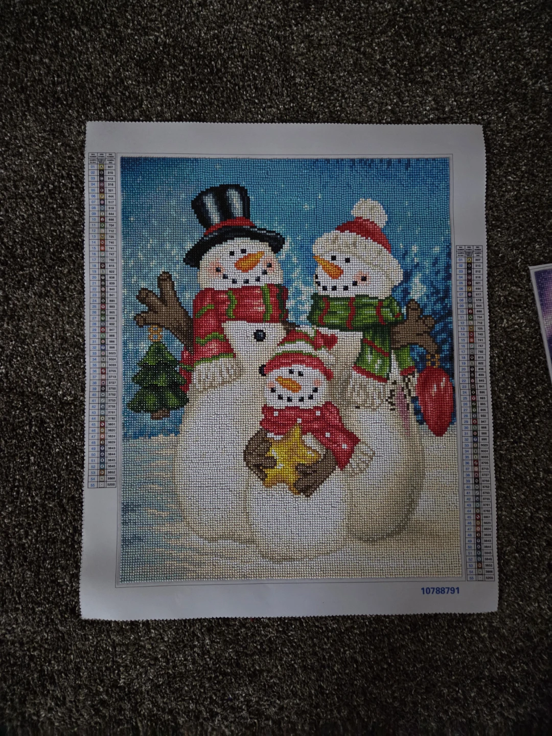 Diamond Painting Snowman & Haunted House - photo 2