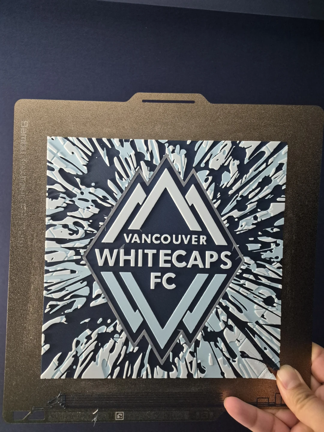 Vancouver Whitecaps FC 3D printed Artwork