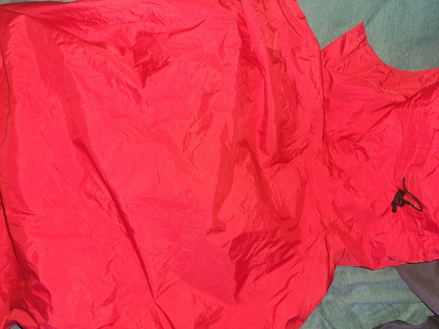 Patagonia Red Windbreaker Jacket - Men's Medium - photo 2