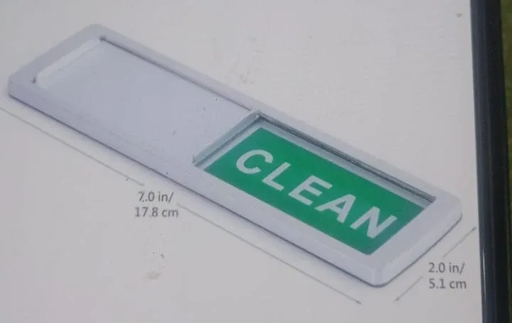 Dishwasher Clean Dirty Indicator, Easy to Read & Slide, image indicator(2)