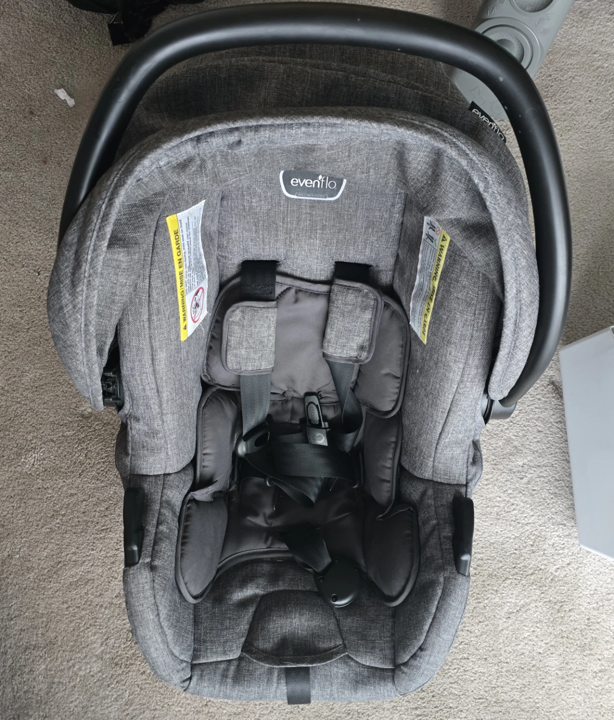 Evenflo Infant Car Seat - Grey - photo 2