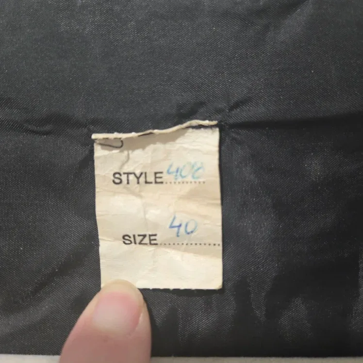 Vintage Black Leather Fringe Vest #Cleanout image indicator(5)