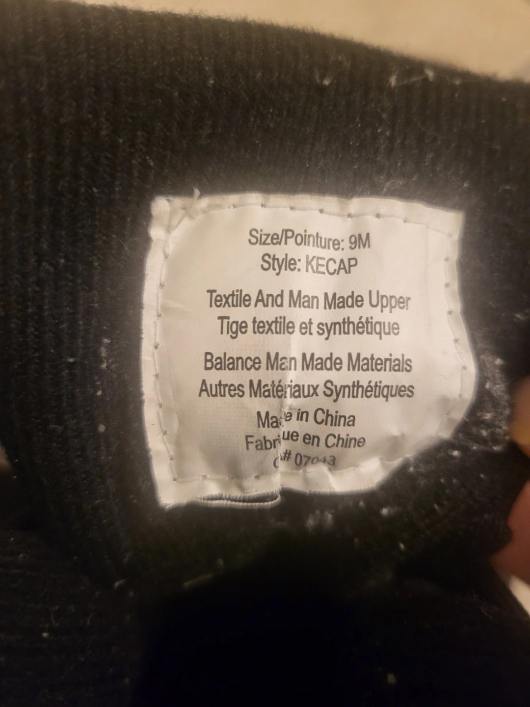 Totes KECAP Black Winter Boots - Size 9M - photo 2