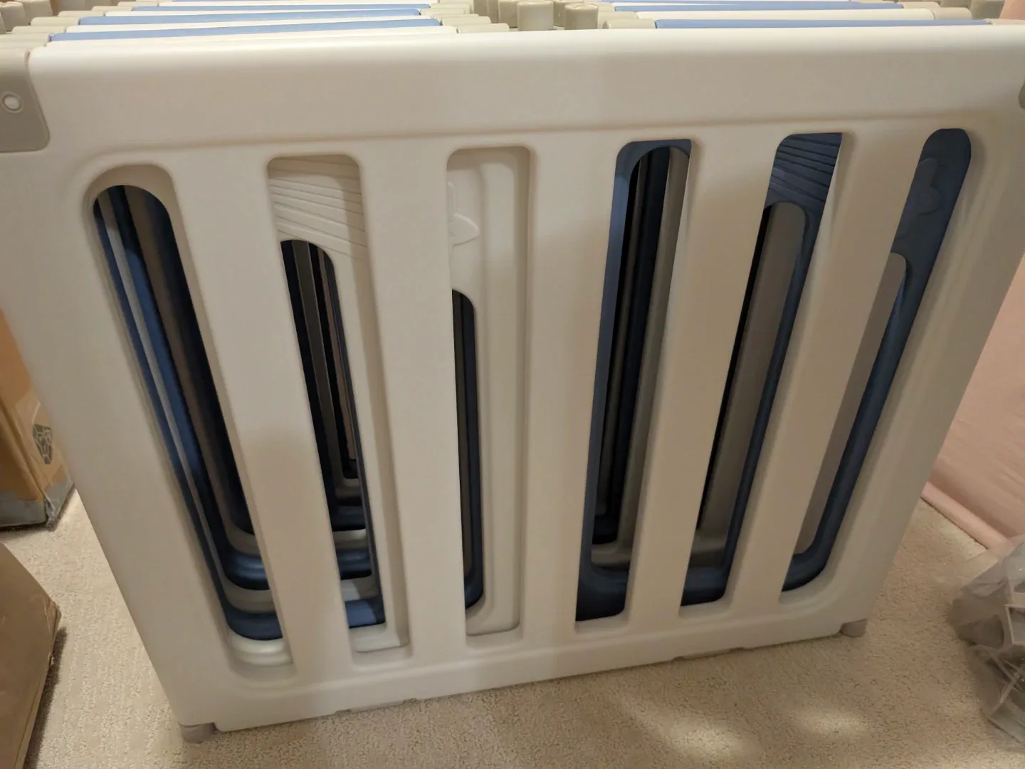 Bestgame Baby Play Pen - Blue & White image indicator(8)