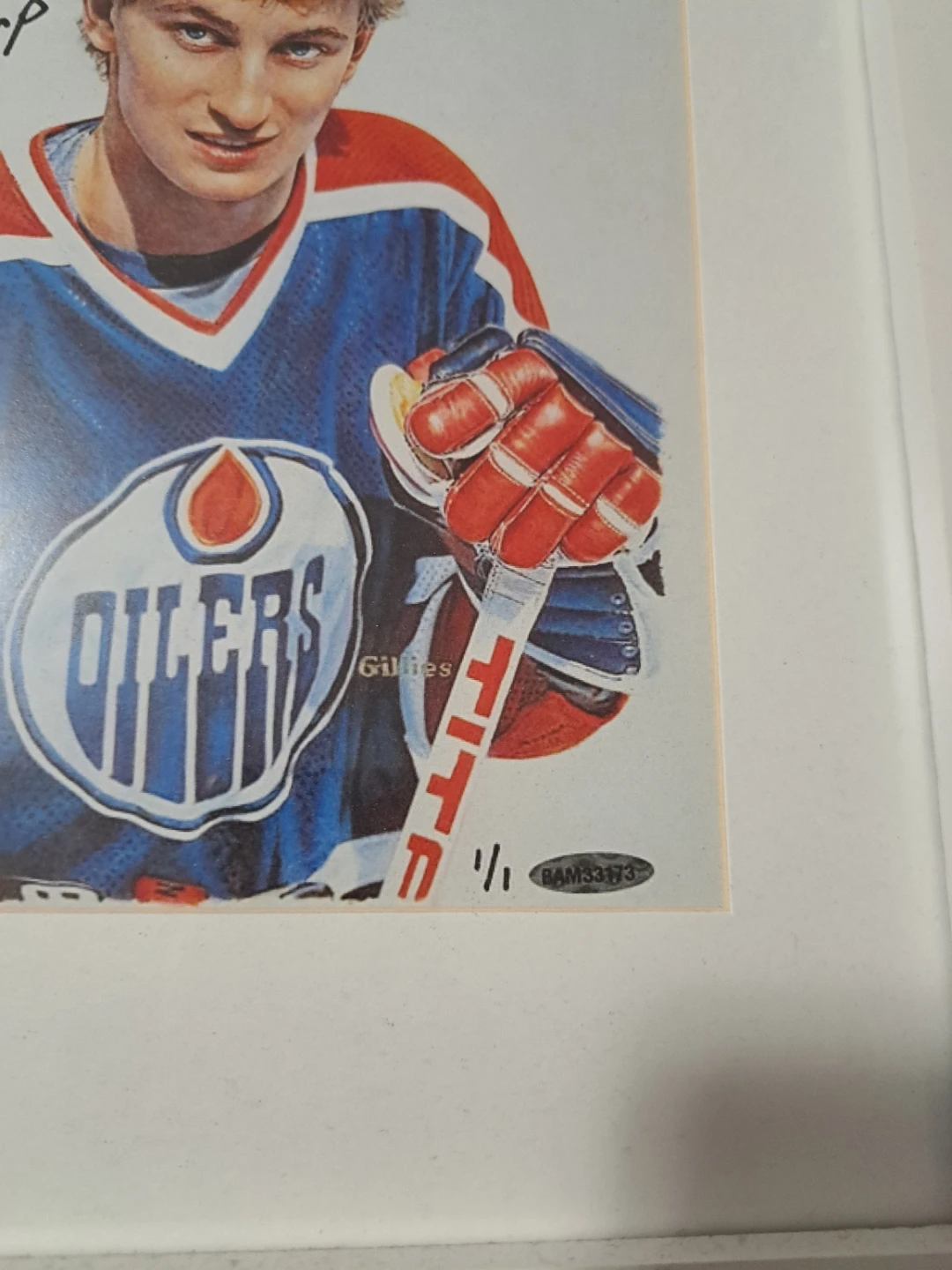 Wayne Gretzky Signed Oilers Print - photo 2