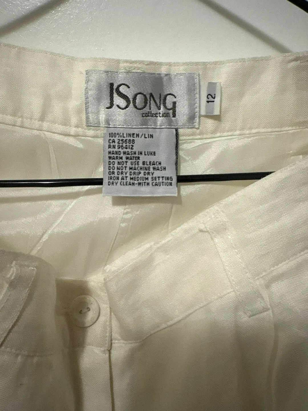 JSong Linen Shorts - Size 12 image indicator(2)