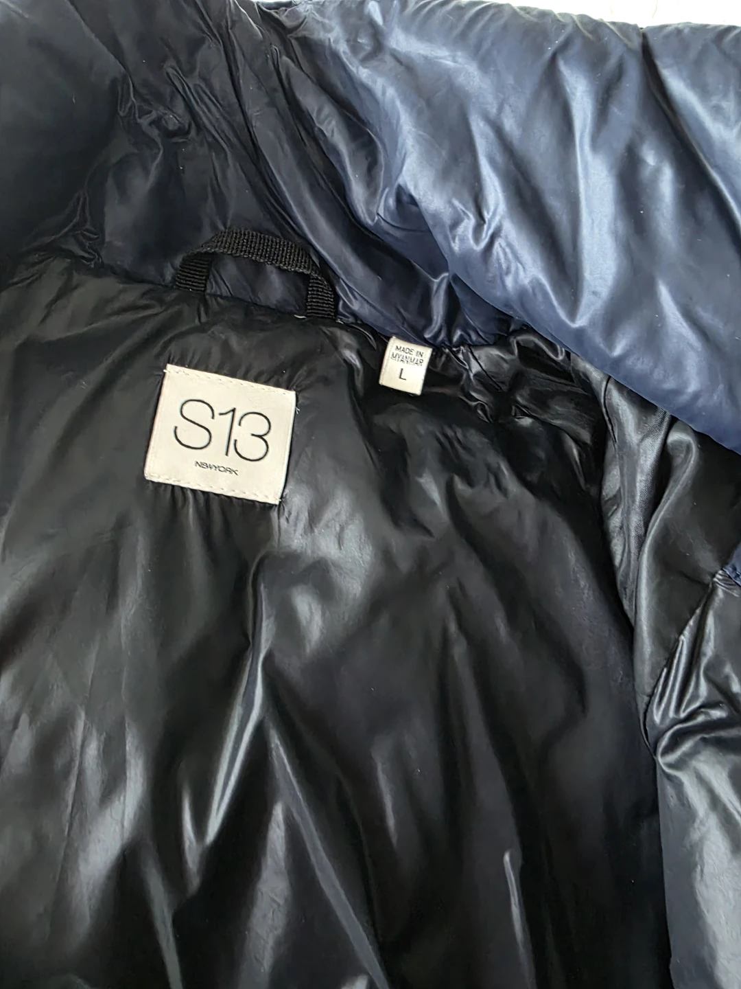 S13 New York Down Puffer Jacket - Size L - photo 2