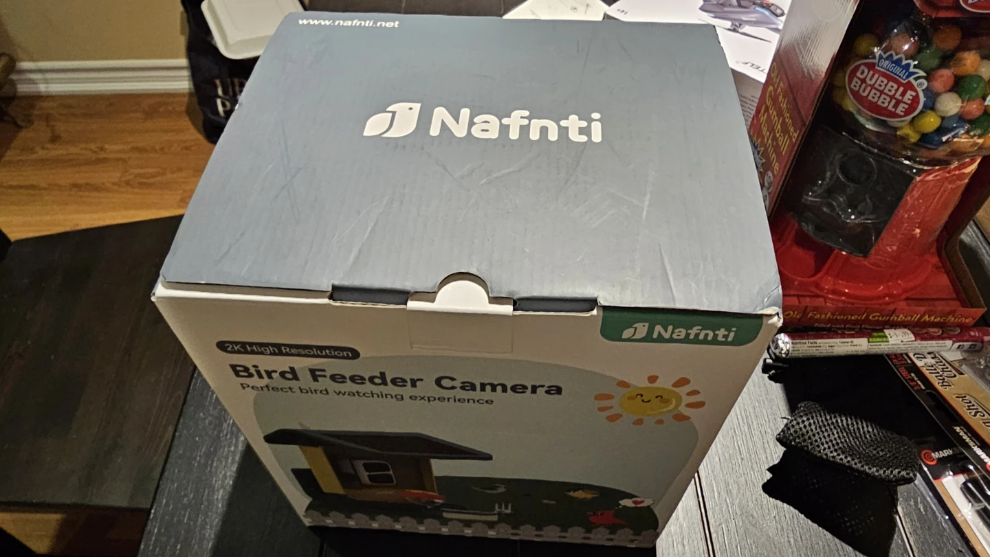 Nafnti 2K High Resolution Bird Feeder Camera - New - photo 4